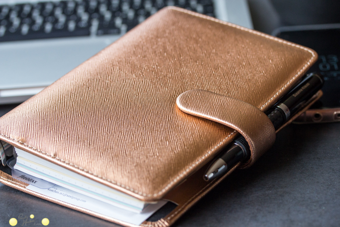 Filofax Roséegold 