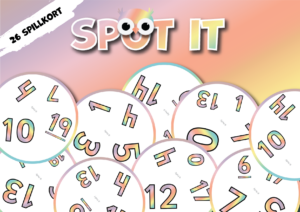 Spot it: numbers 0-20