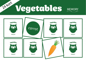 Memory: vegetables