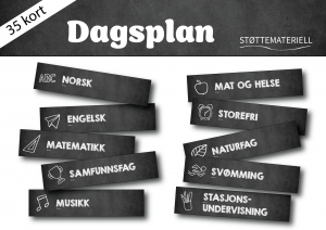 Dagsplankort