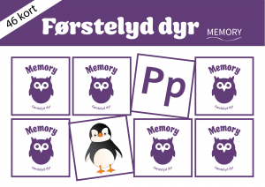 Memory: førstelyd dyr