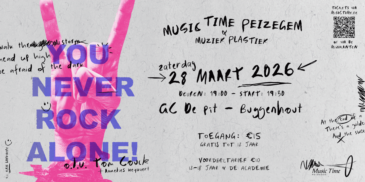 Music Time Peizegem - You never ROCK alone!