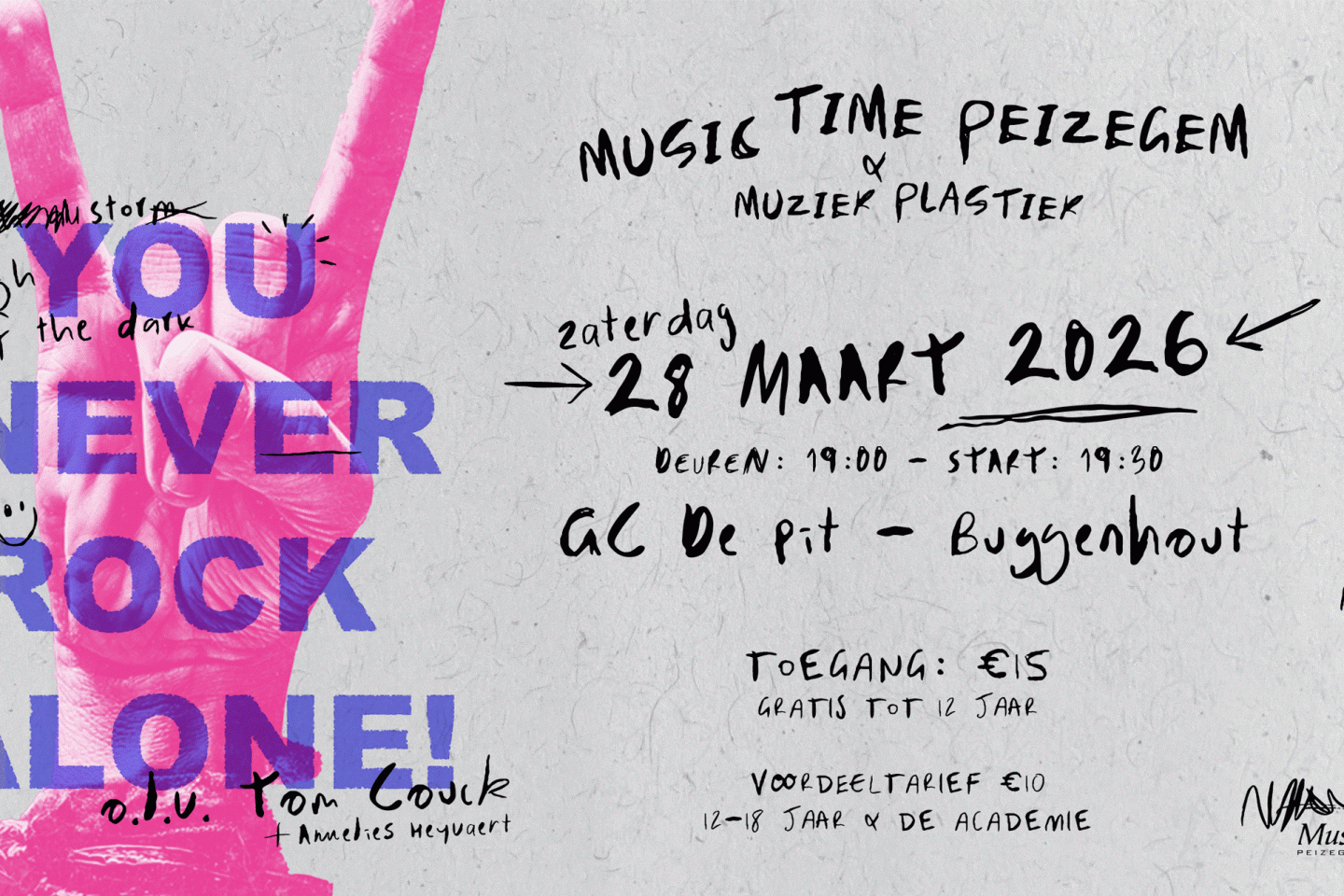Music Time Peizegem - You never ROCK alone!