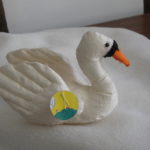 cygne peluche