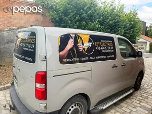 Wagenbelettering voor EST Electrics