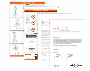 PERform map - Swinganalyse, lichaamsanalyse, golfblessures, oefenschema