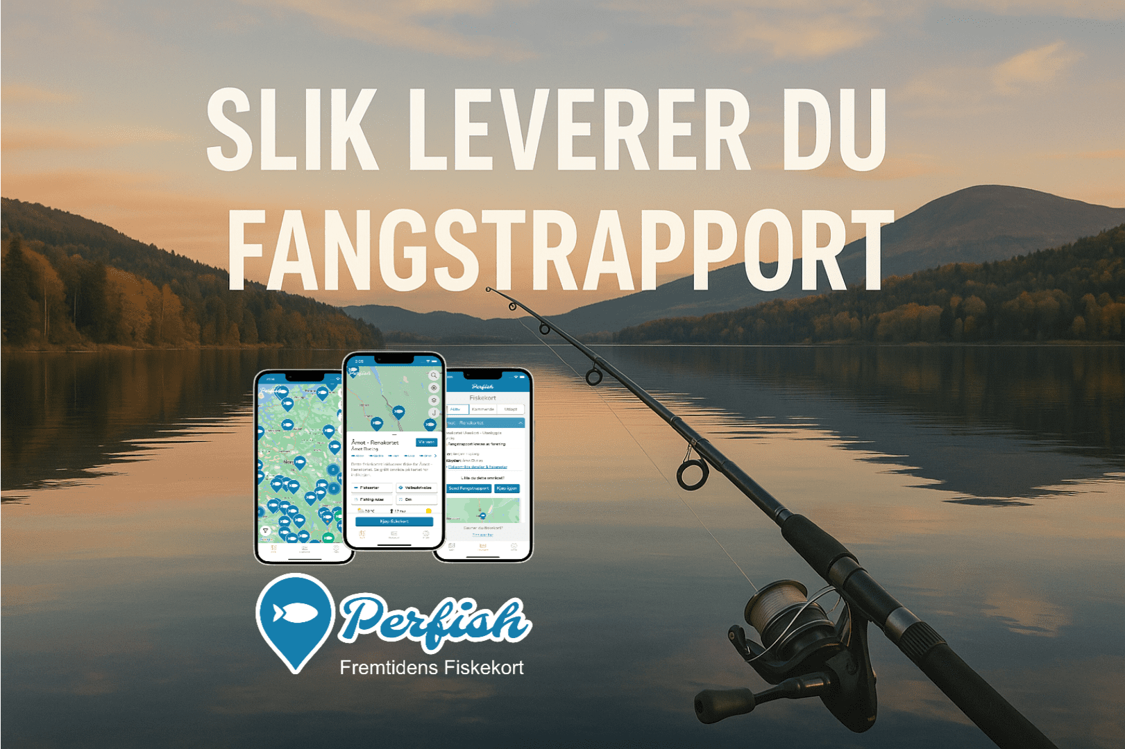 Slik leverer du fangstrapport via Perfish
