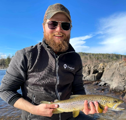 Kent.Bråten kilosørret i Norsfossen