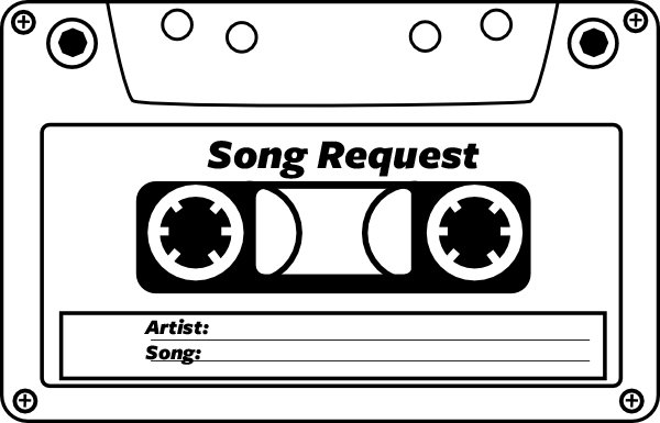 karaoke song request slips template free