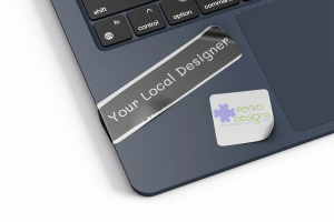 Stickers On Macbook Air Mockup