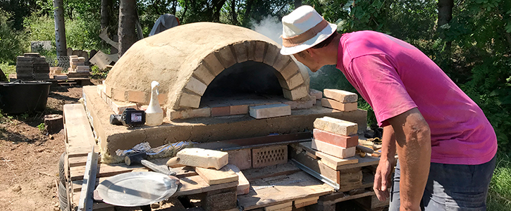 Pizzaovnen på Naturplanteskolen