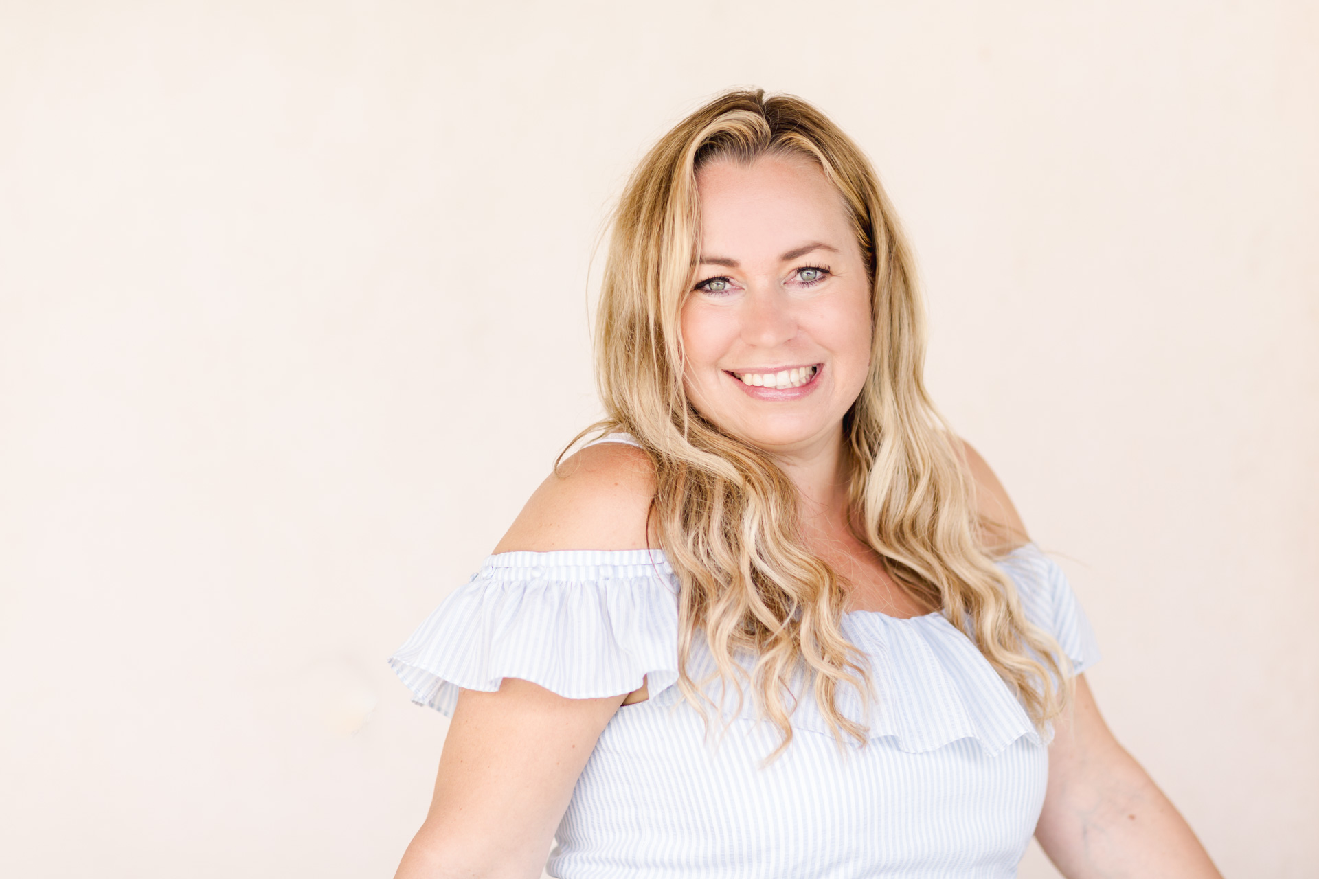 A branding photo of brand expert Malin Hammar-Blomwall