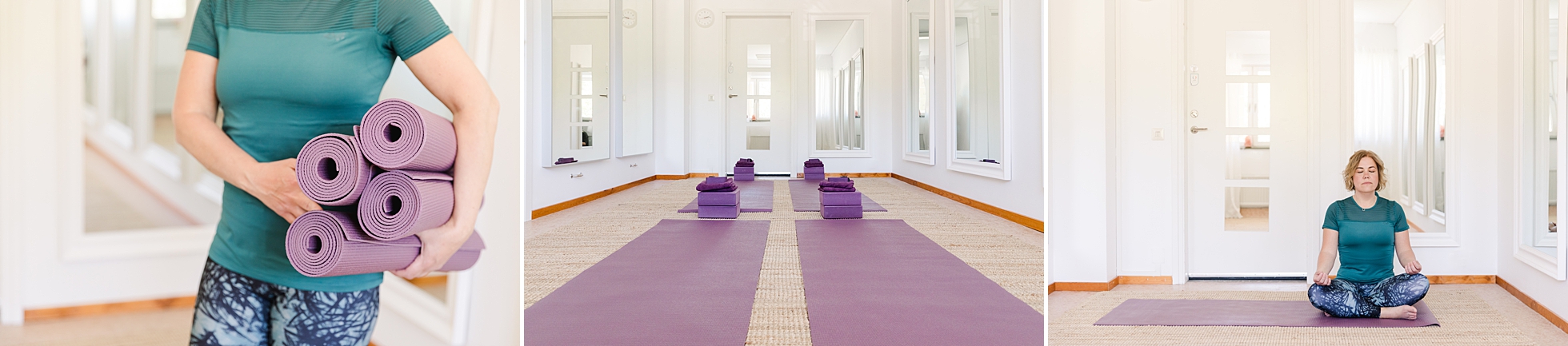 Yoga och lokalen på Urban Paleo i Uppsala
