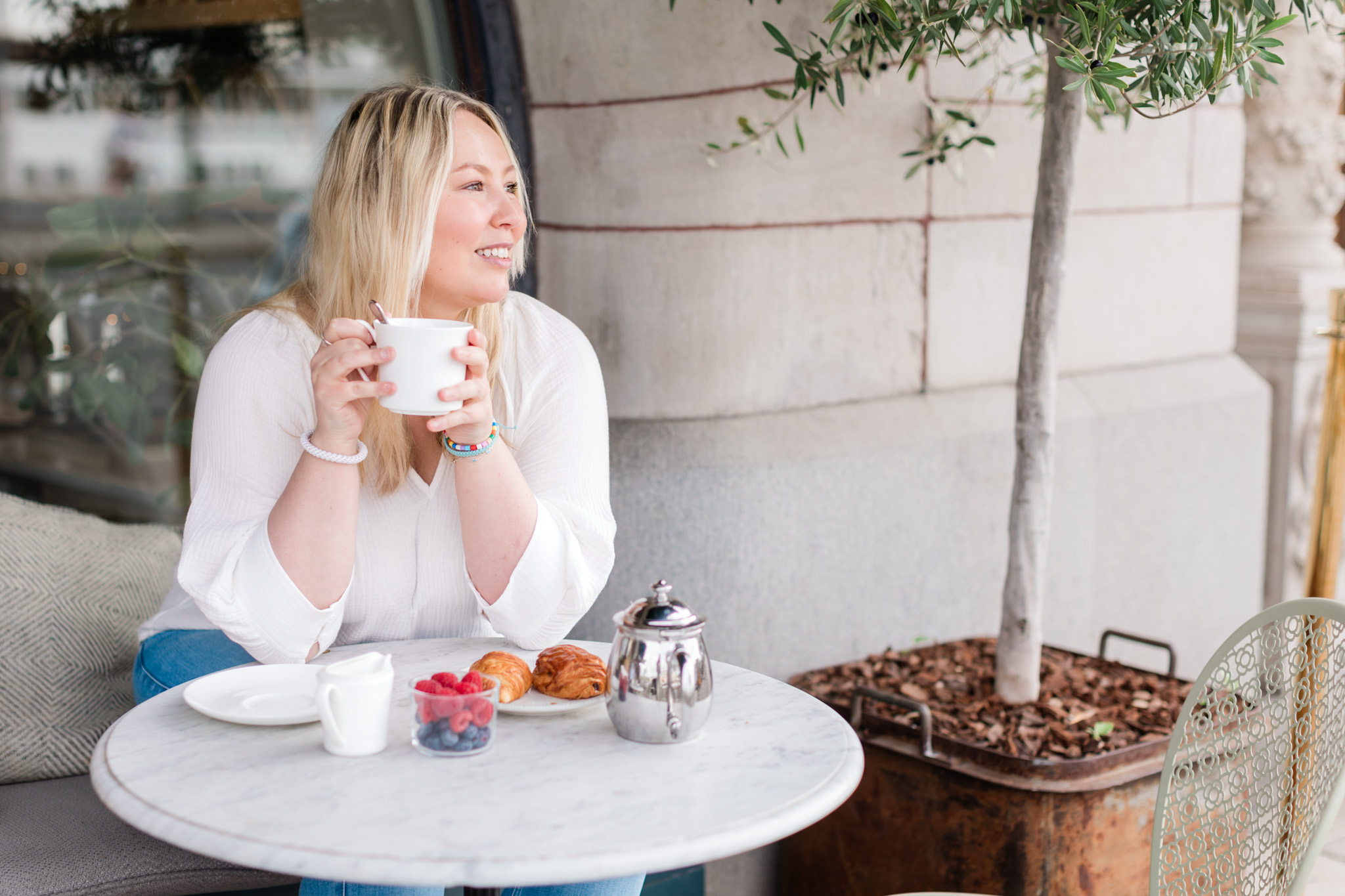 Branding coach Malin Hammar-Blomwall at The Louvre in Paris