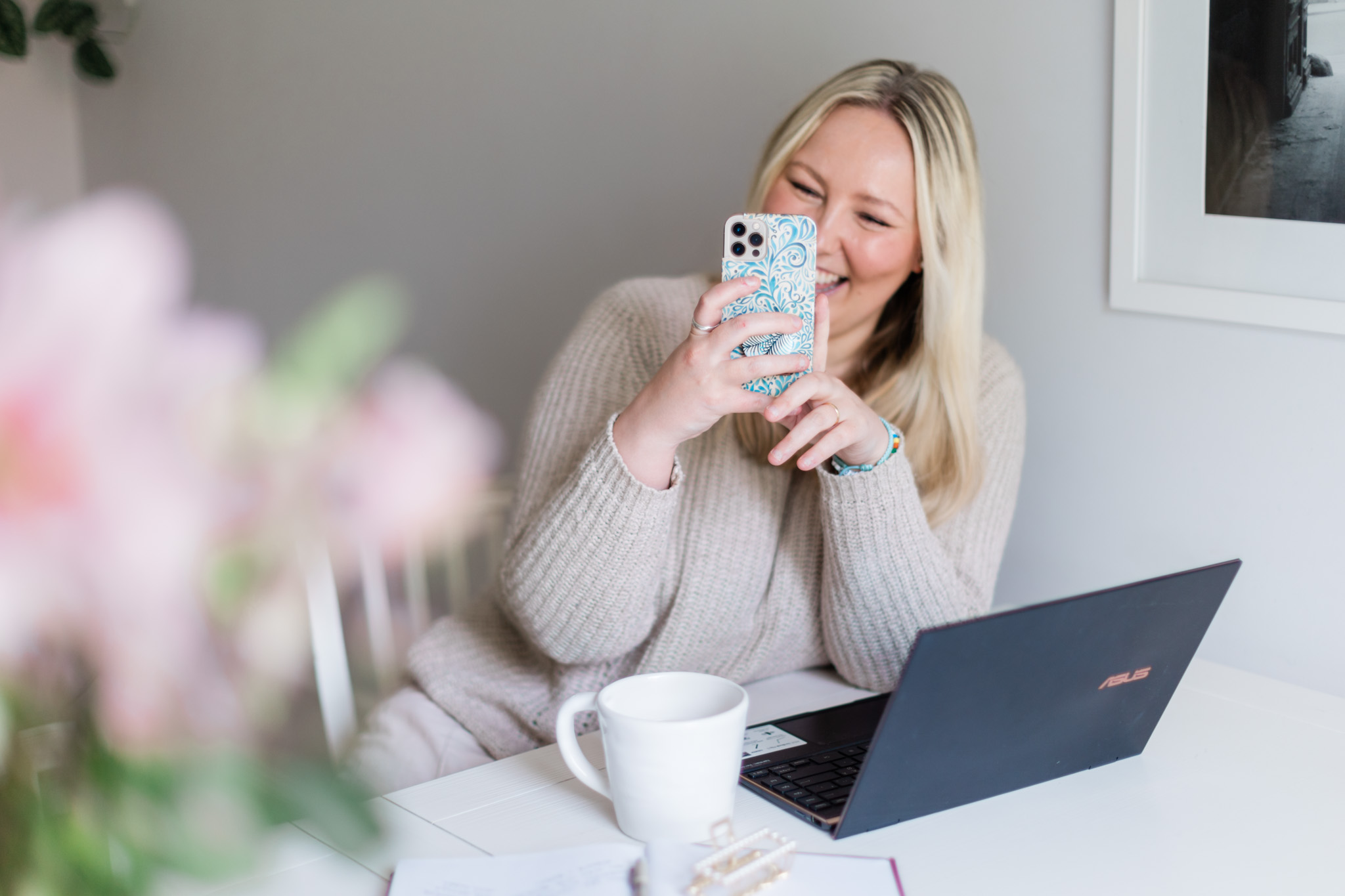 Stockholm coach Daniela from Studio Julie photo taken by personal brand photographer Janine Laag at Lumeah Photography