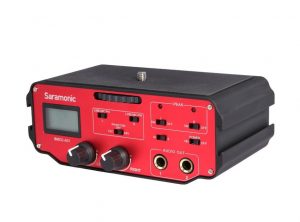 saramonic professional audio for dslr cameras front right side