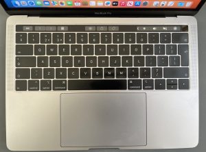MacBook Pro 13 inch 2019 with touchbar