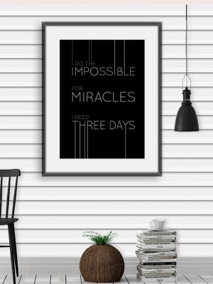 Poster Miracle