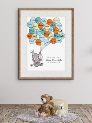 Poster Elefant