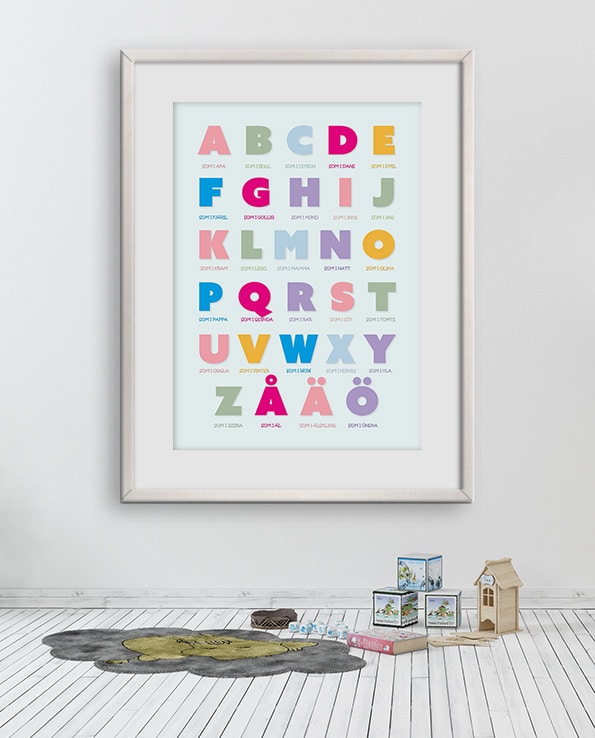 Poster Alfabet