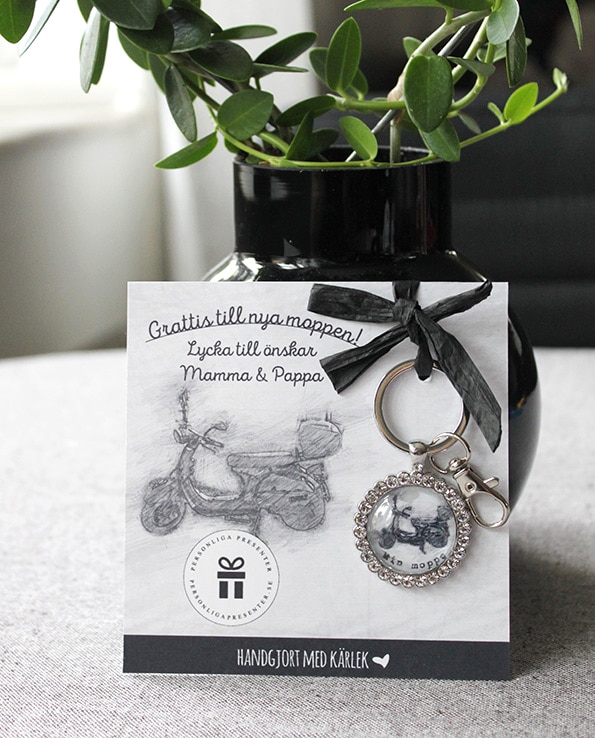 Personlig nyckelring - Mitt åk