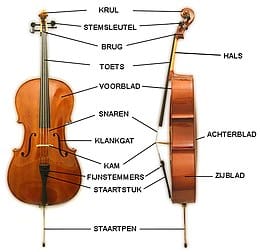 Stukje cello
