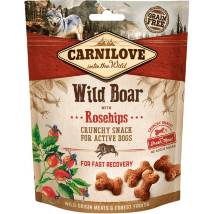 Carnilove Crunchy Snack Wild Boar Rosechip