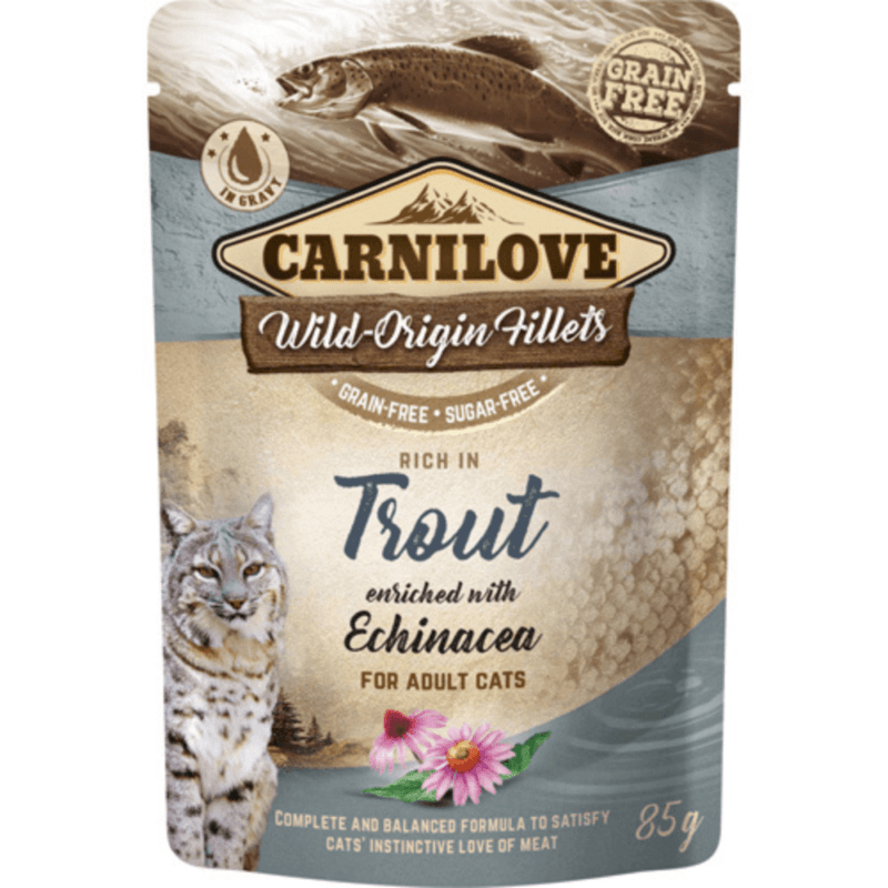 Carnilove Pouch Trout Enriched With Echinacea