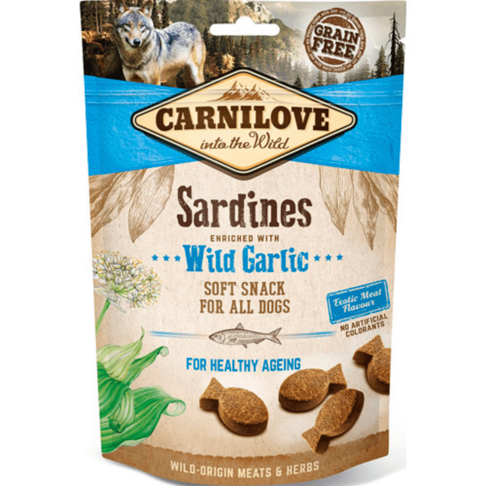 Carnilove Soft Snack Sardines With Wild Garlic