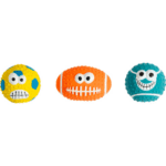Companion Squeaker Emoji Ball (Mix) 1