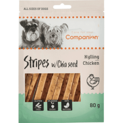 Companion Stripes With Chia Seed Chicken