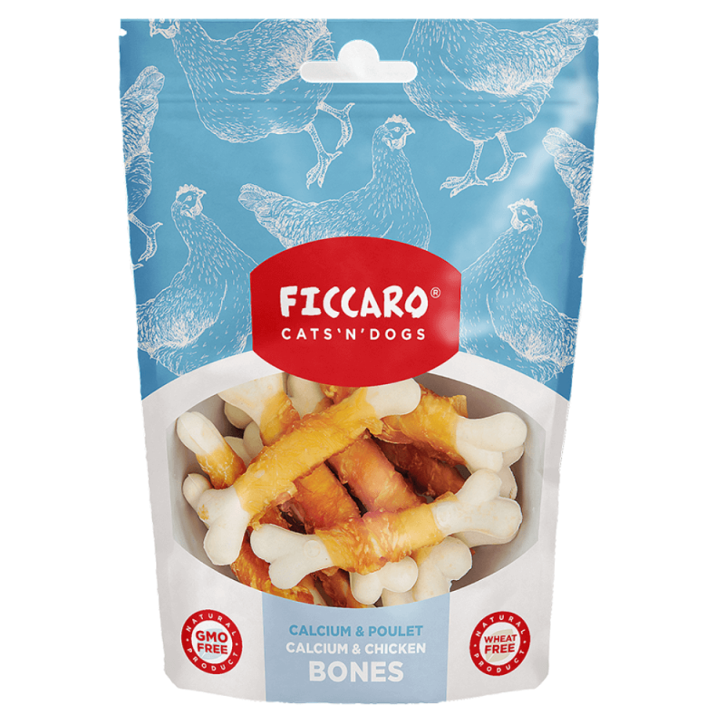 Ficcaro Kalcium & Kylling Bones