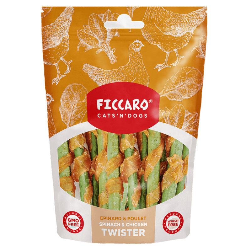 Ficcaro Spinat & Kylling Twister