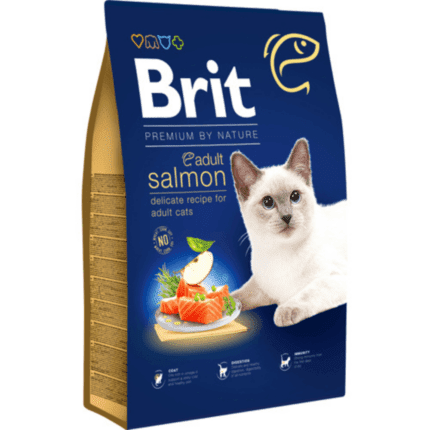 Brit Premium by Nature Cat Adult Laks