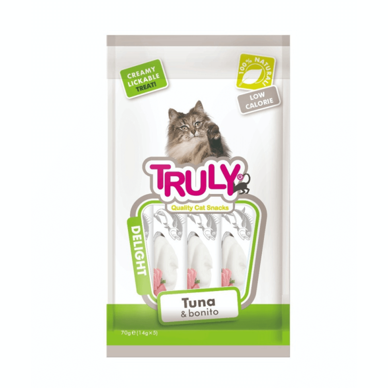 Truly Cat Creamy Lickable Tun & Bonito