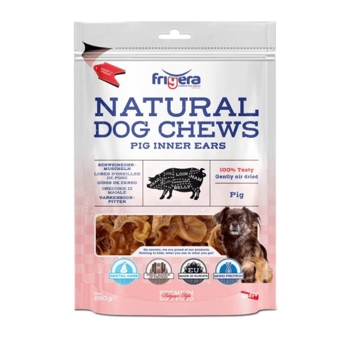 Frigera Natural Dog Chews Indre Griseører