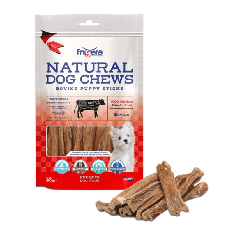 Frigera Natural Dog Chews Okse Hvalpepinde
