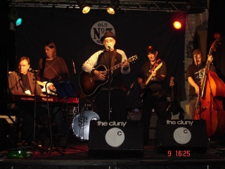 James Burton Billy Swan on stage