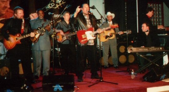 Steve Cropper on stage