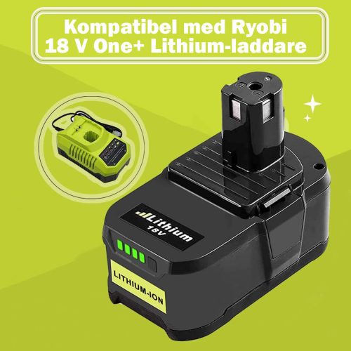 Ryobi 18V 5,5 Ah - 2 st batterier