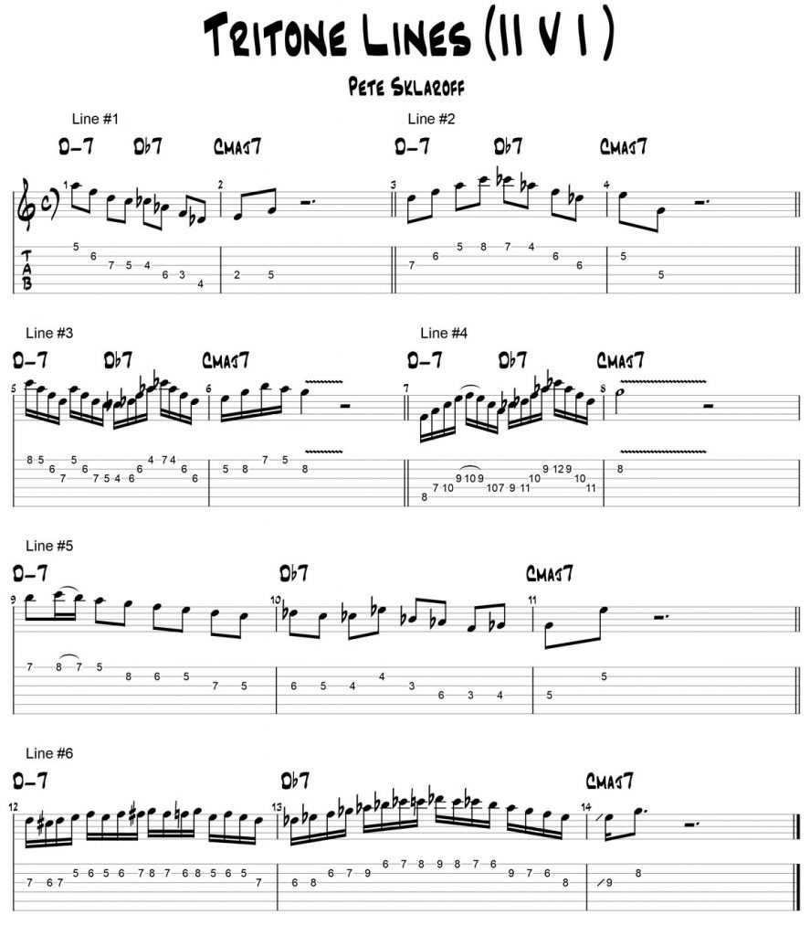 Tritone Substitution