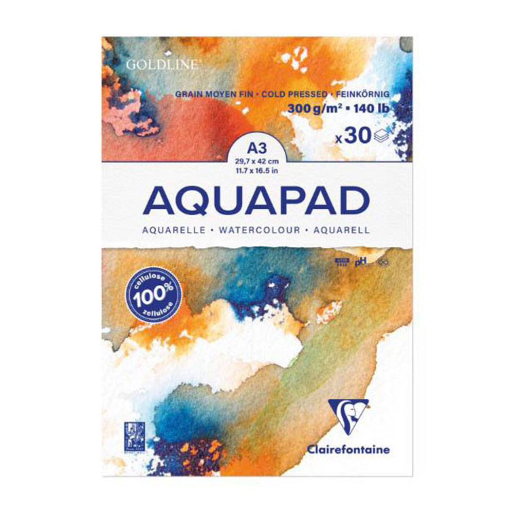 clairfontaine-aquapad-A3-300g-30sh