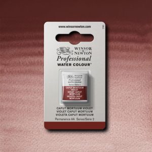 Akvarellfärg W&N Professional halvkopp – Caput mortuum violet 125