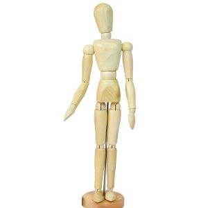 Modellfigur i trä 30 cm