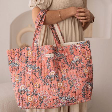 Shopper Capri Peche