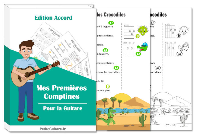 Ah les Crocodiles - Partition, Tablature et Accords - PetiteGuitare