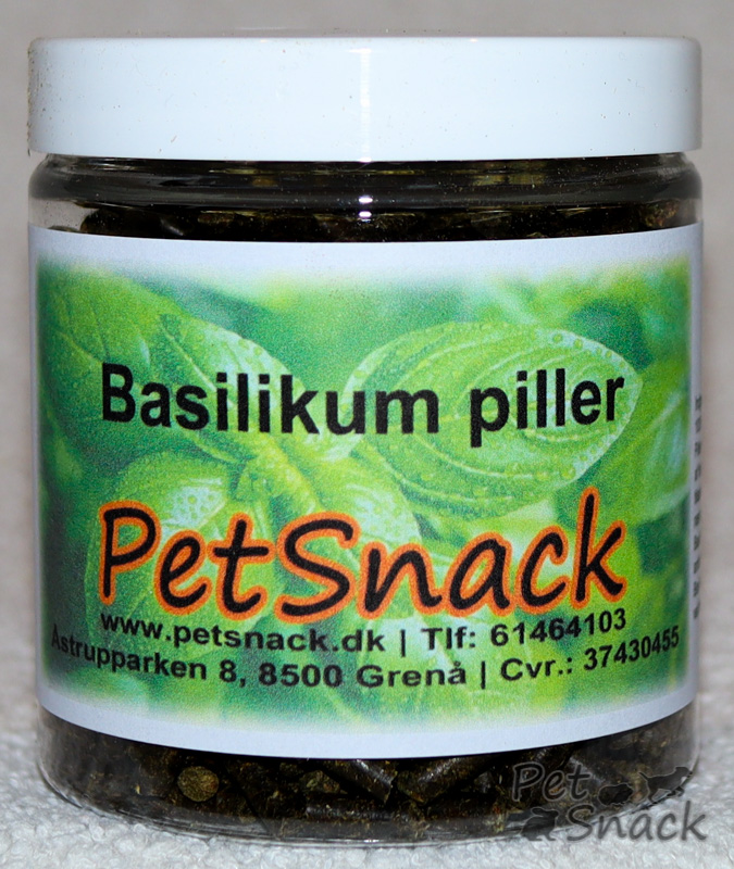 Basilikum Piller PetSnack