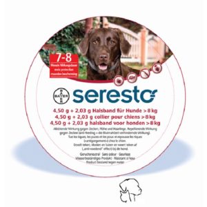 Seresto vlooien en tekenband grote hond