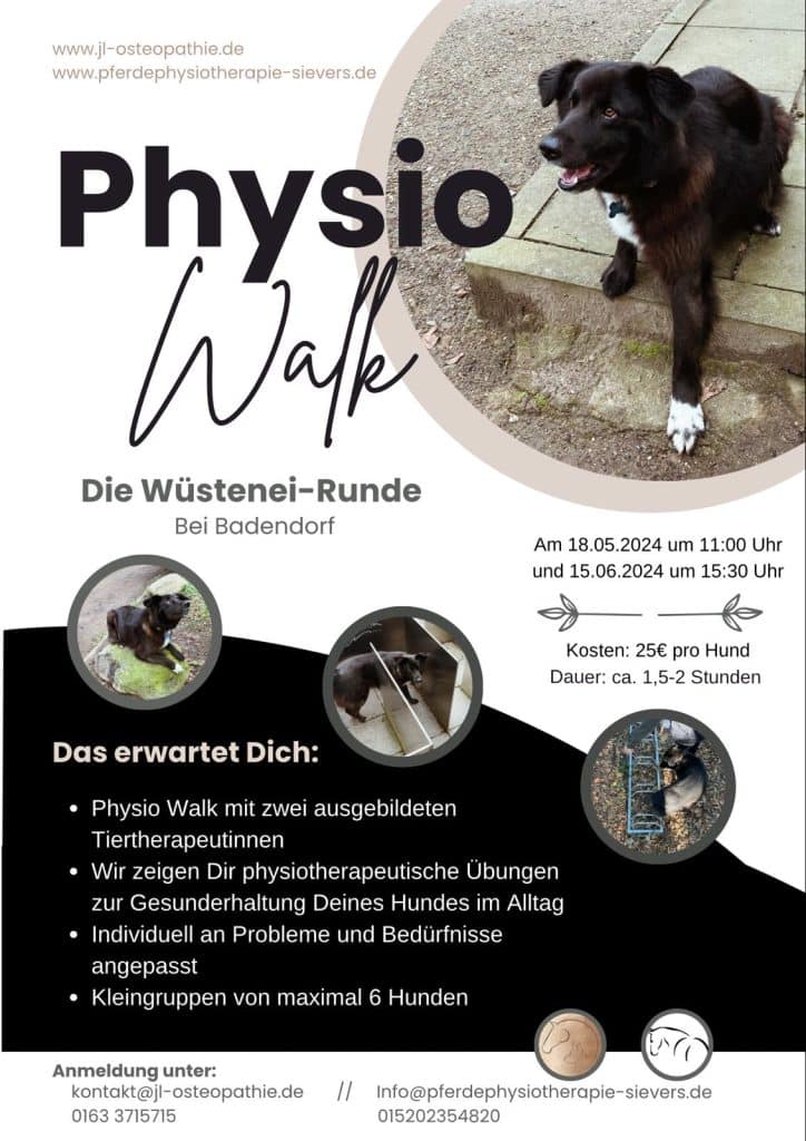 Physio Walk Physiowalk Badendorf Wüstenei Physiotherapie