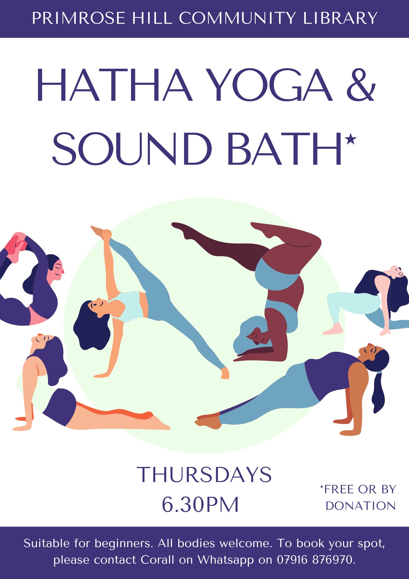 Free/By Donation Community Yoga Class